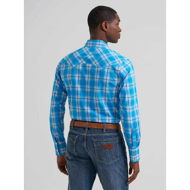 Wrangler Wrangler Retro Sawtooth Pocket Snap L/S Shirt