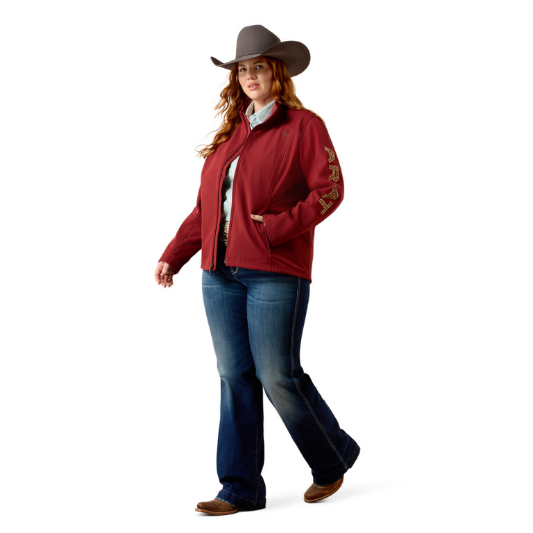Ariat Ariat Logo Softshell Jacket - Red