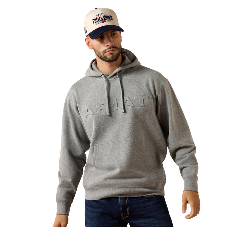 Ariat Ariat Embossed Logo Hoody - Grey