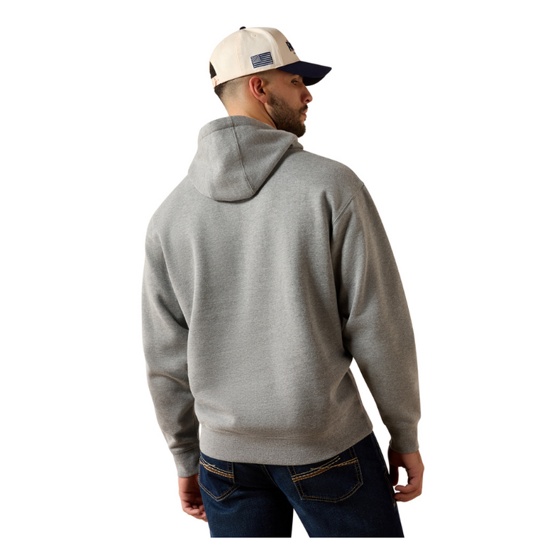 Ariat Ariat Embossed Logo Hoody - Grey