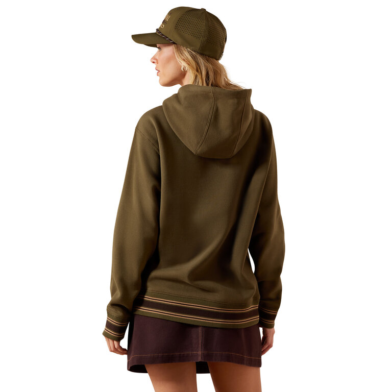 Ariat Ariat Threaded Through Hoody -Ivy Green
