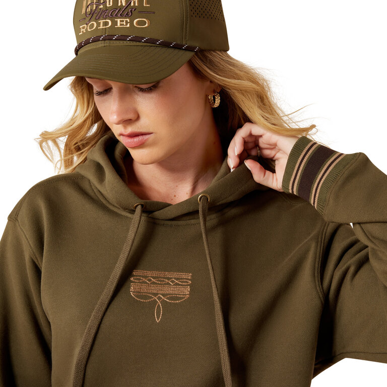 Ariat Ariat Threaded Through Hoody -Ivy Green