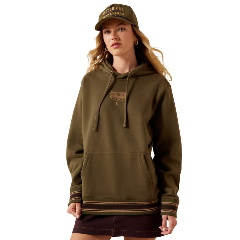 Ariat Ariat Threaded Through Hoody -Ivy Green