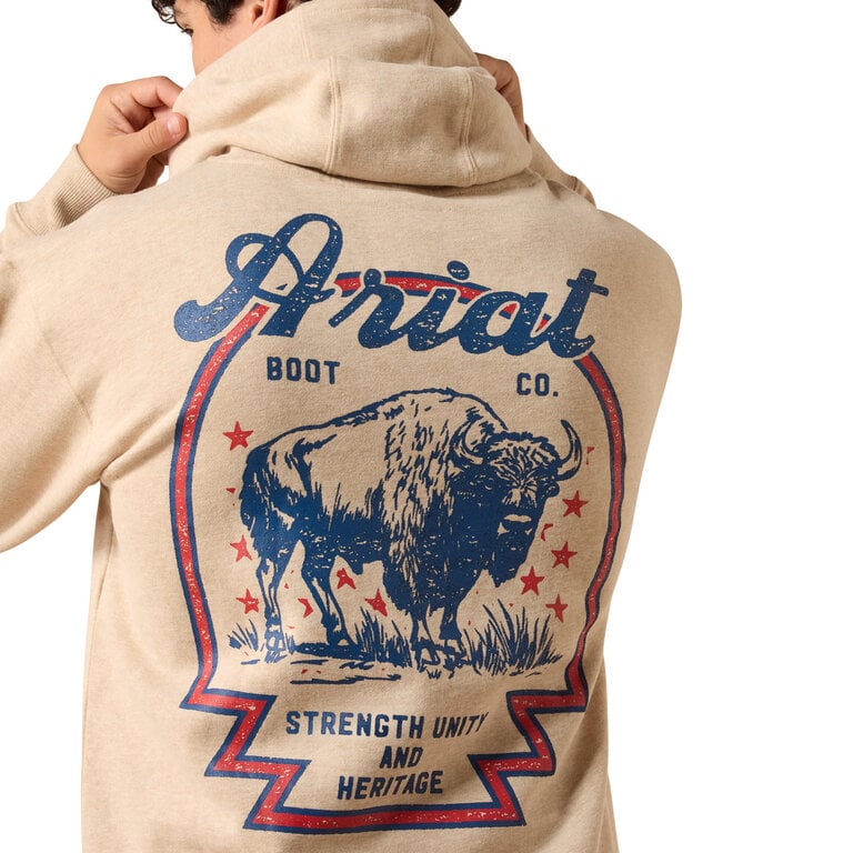 Ariat Ariat Bison Archer Hood - Oatmeal