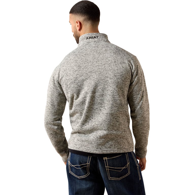 Ariat Ariat Caldwell 1/4 Zip Sweater -Nulla Heather