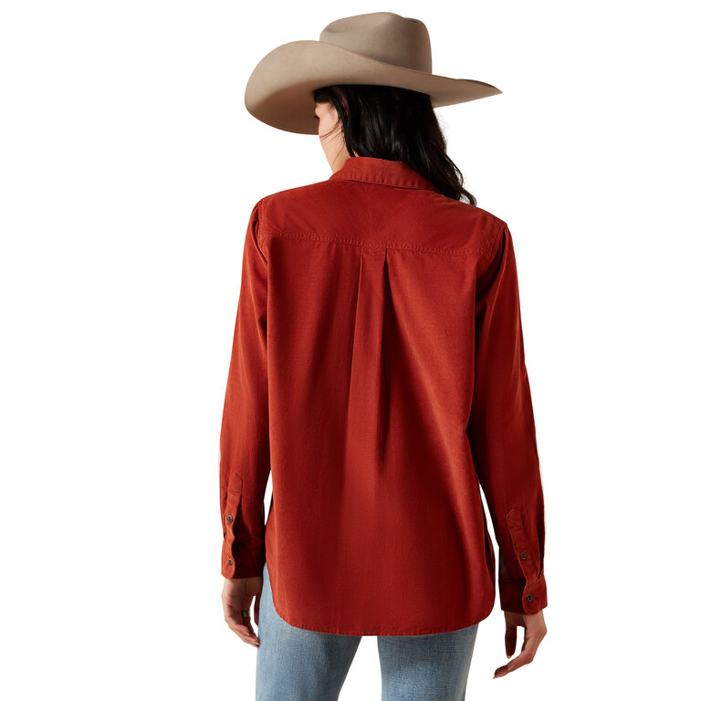 Ariat Ariat Billie Jean LS Shirt - Burnt Henna