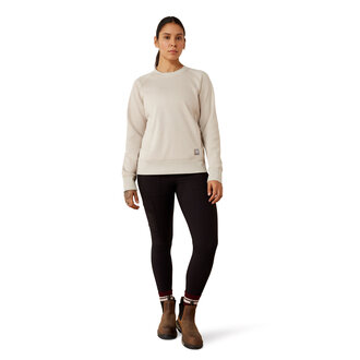 Ariat Ariat Rebar Lightweight Fleece Sweatshirt -Silver Grey Heather