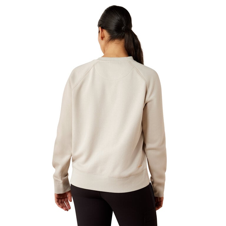 Ariat Ariat Rebar Lightweight Fleece Sweatshirt -Silver Grey Heather