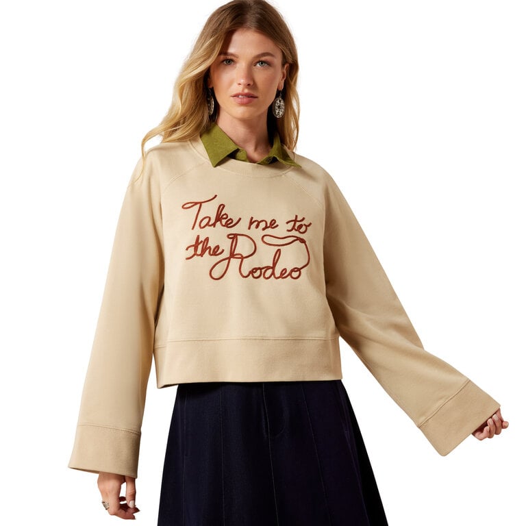 Ariat Ariat Sydney Rodeo Sweatshirt - Irish Cream
