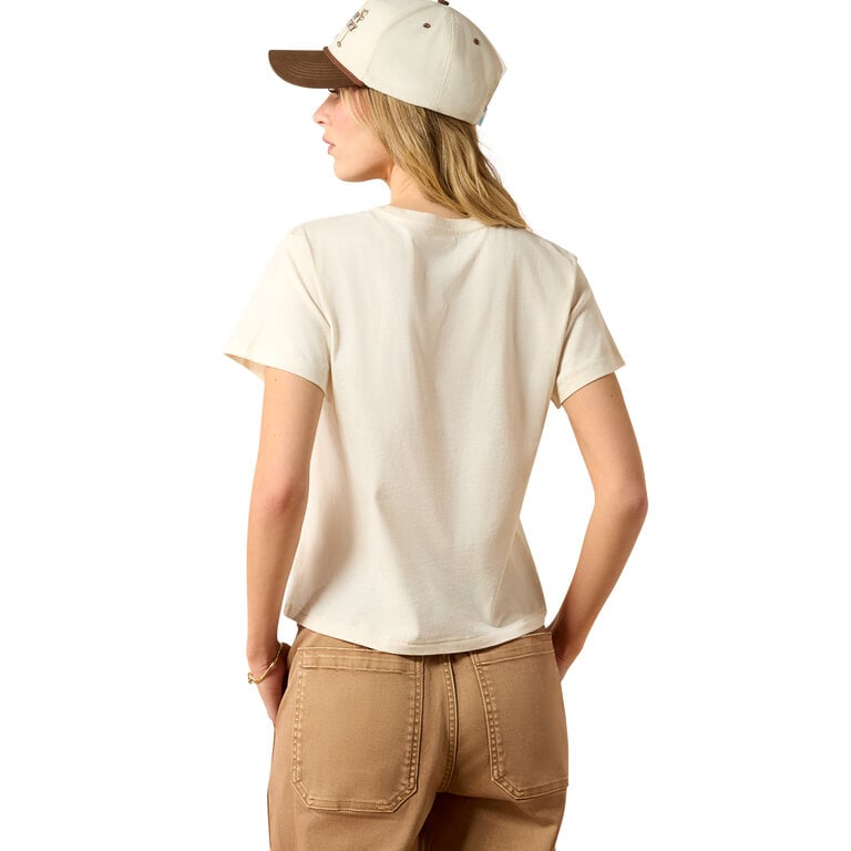 Ariat Ariat True Western SS Shirt -Natural