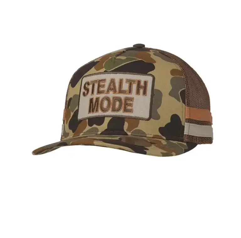 M&F Ranch Craft Original Snap Back Stealth Mode Patch Cap - Camo/Brown