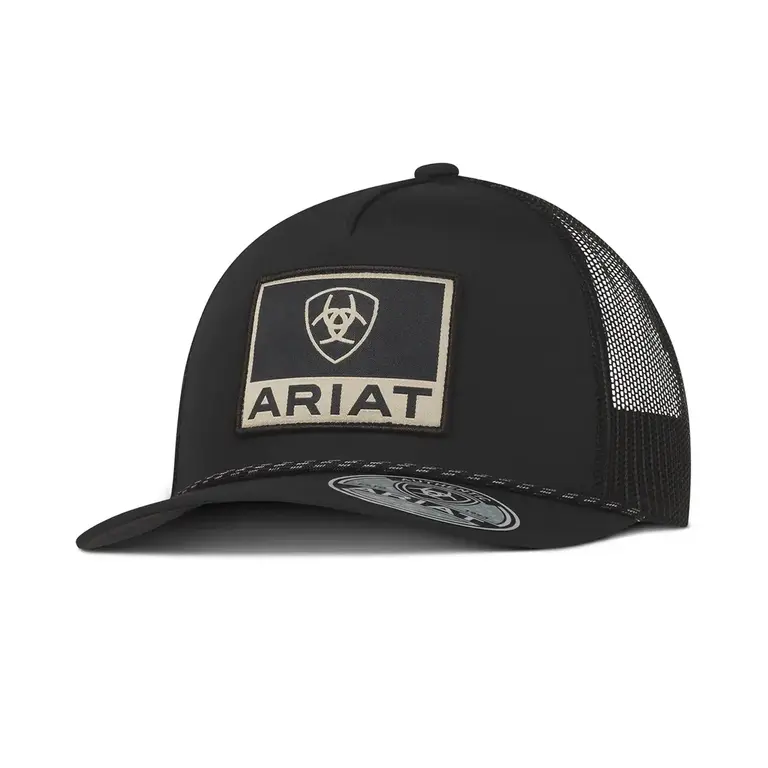 Ariat Ariat Snap Back Square Ariat Patch - Black