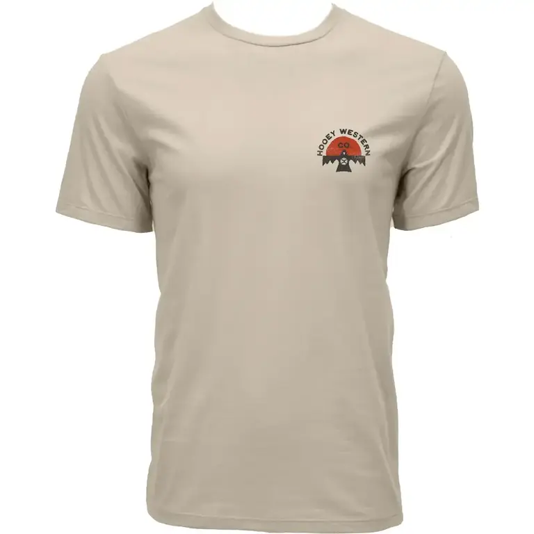 Hooey Hooey Rural Roots Cut Your Own Path SS Shirt - Cream