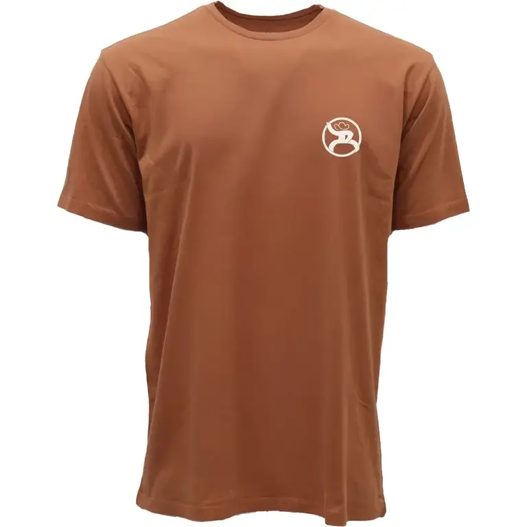 Hooey Hooey Buck'd If It Bucks Ride It Roughy SS Shirt - Rust