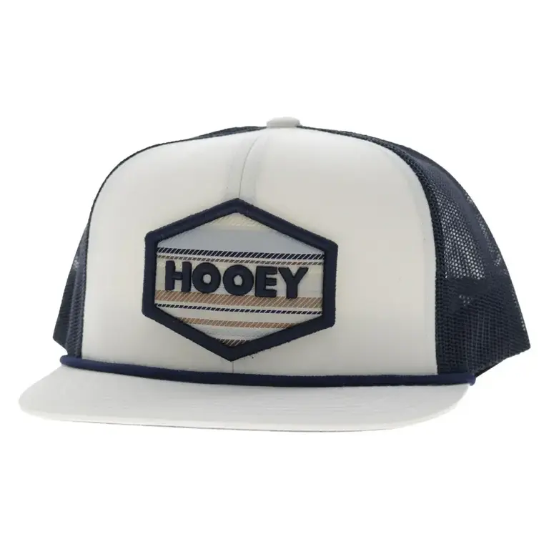 Hooey Hooey Mesa Patch Cap - Cream/Navy
