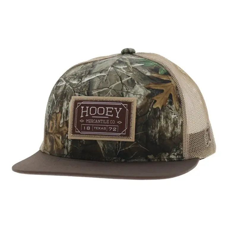 Hooey Hooey Doc Hooey Mercantile Company Patch Cap - Camo/Brown/Tan