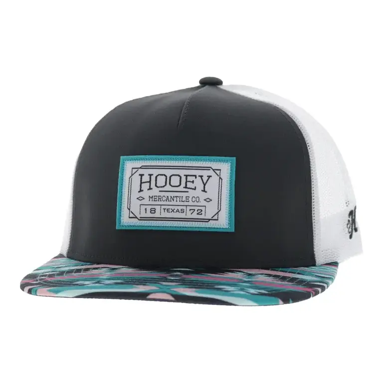 Hooey Hooey Doc Hooey Mercantile Company Patch Cap - Charcoal/Aztec/White