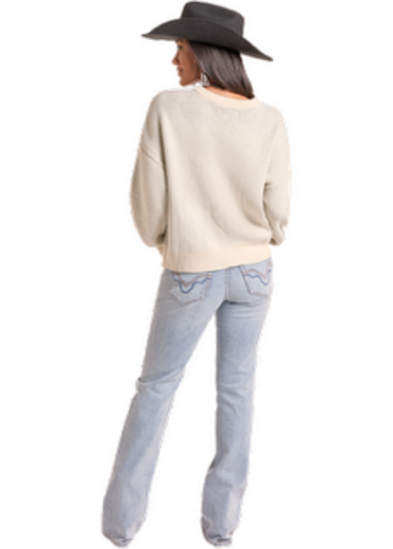 Rock and Roll Rock and Roll Western Howdy Sweater