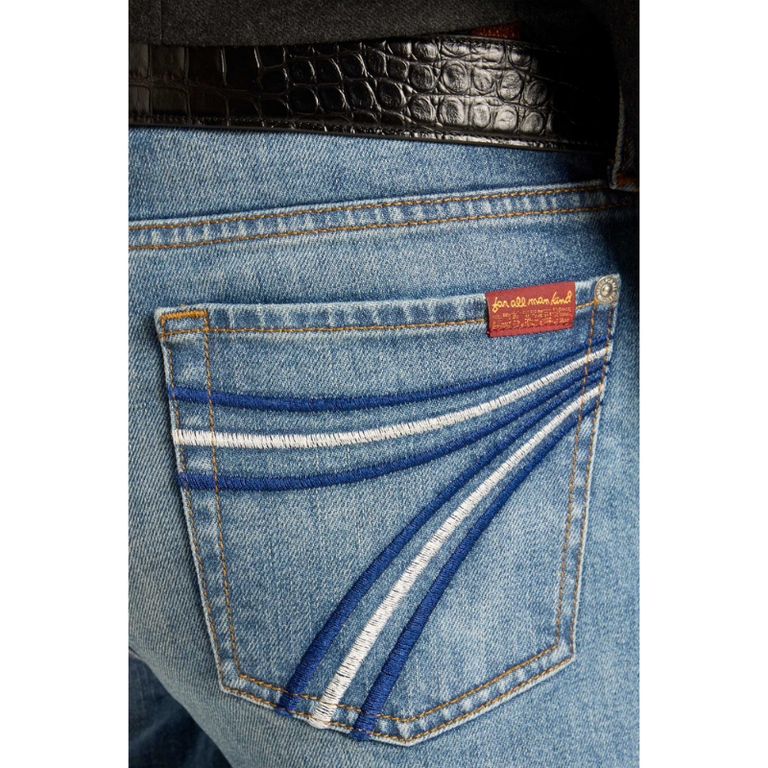 7 For All Mankind 7 For All Mankind Dojo 34" BlueFern - Blue/White