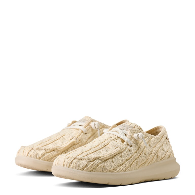Ariat Ariat Hilo Cream Cable Knit Shoe