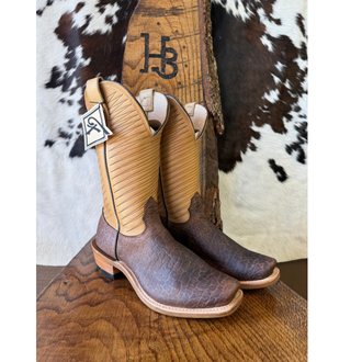 Fenoglio Fenoglio Brown/Smoke Bull Hide Boot