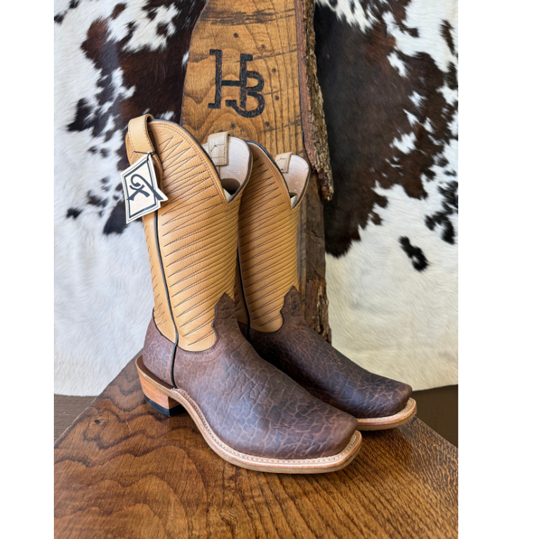 Fenoglio Fenoglio Brown/Smoke Bull Hide Boot