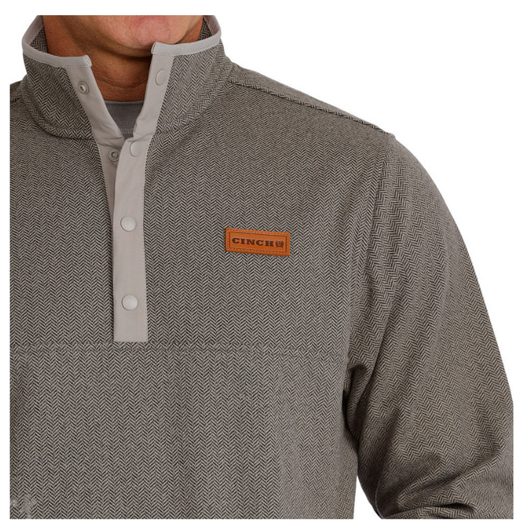 Cinch Cinch Two Pocket Pullover - Gray
