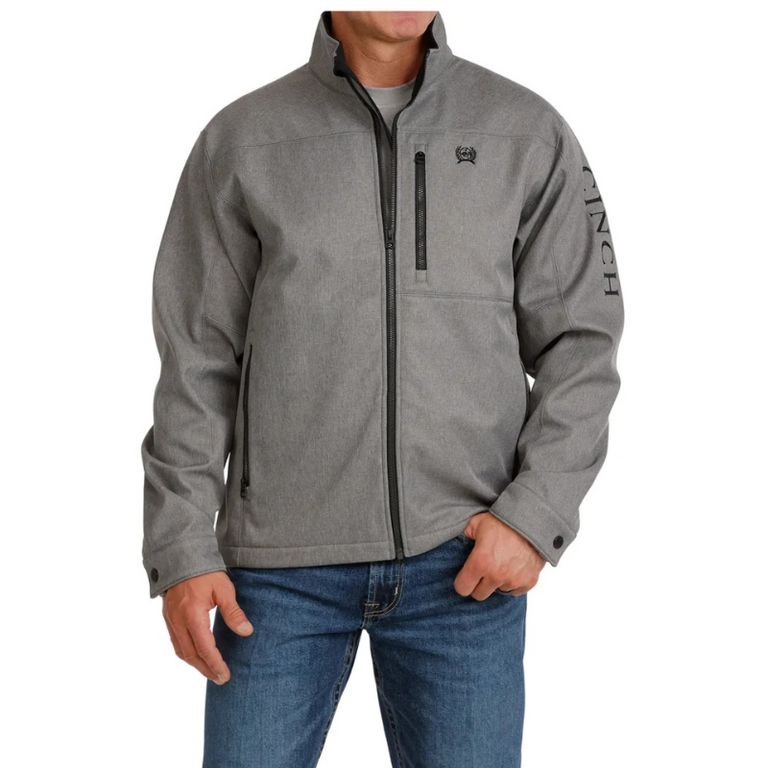 Cinch Cinch Storm Defense, Concealed Carry Pocket Bonded Jacket - Dark Gray