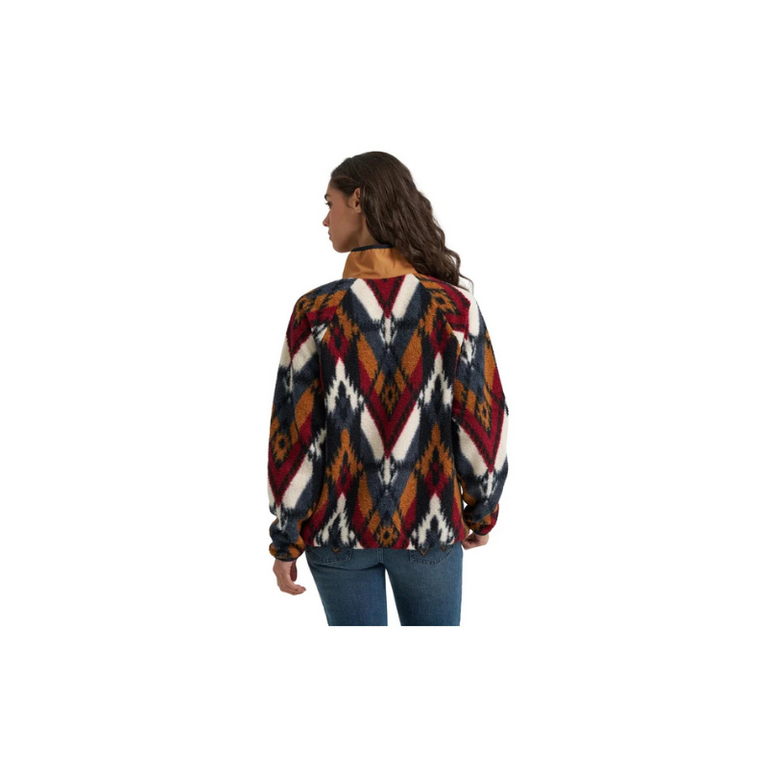 Wrangler Wrangler Retro Hay Away Aztec Sherpa LS Jacket
