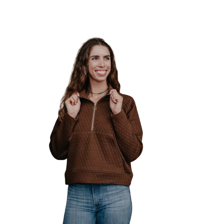 Kimes Kimes Ranch Rita Pullover - Dark Brown