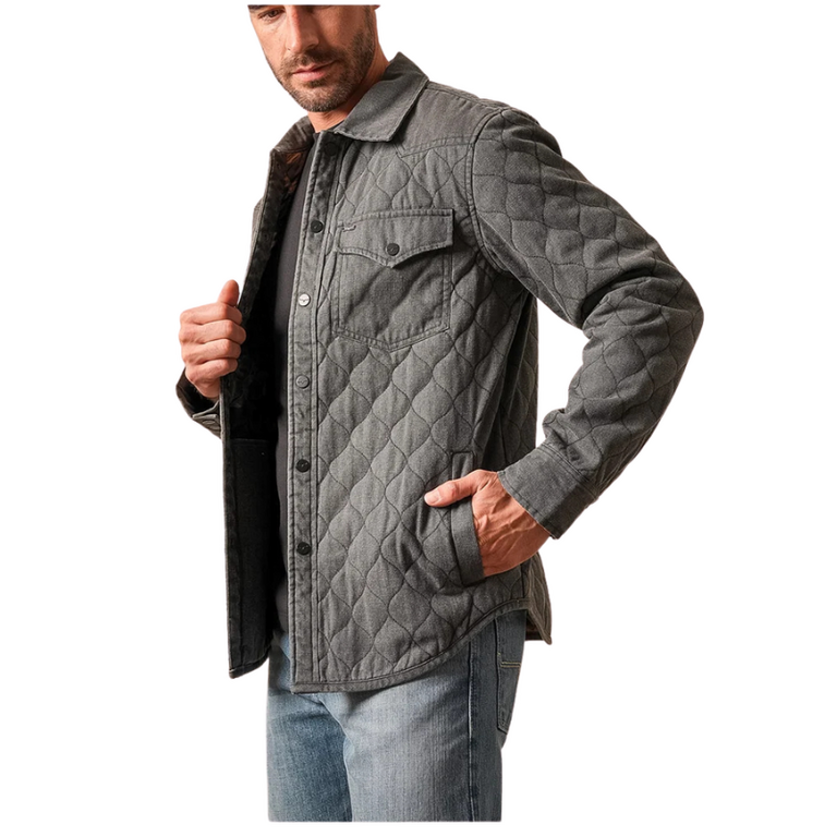 Kimes Kimes Ranch Madison Snap Button Jacket - Dark Gray
