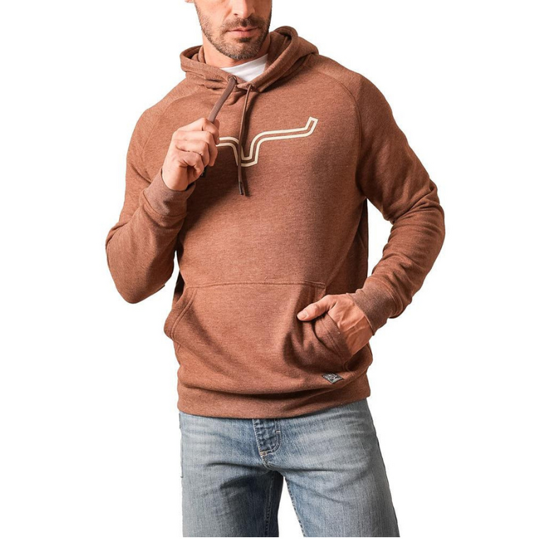 Kimes Kimes Ranch Outlier Hoodie - Dark Brown Heather