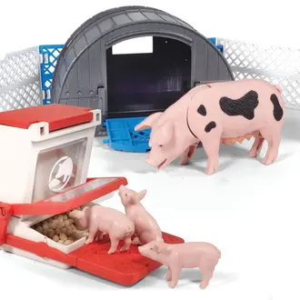 Big Country Toys Big Country Toys Pig Hut Playset - 10 Piece