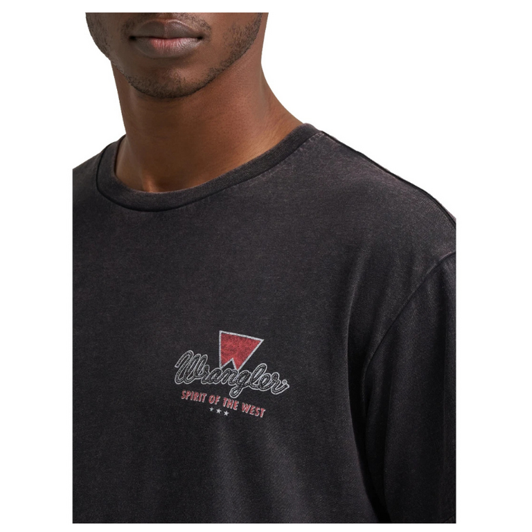 Wrangler Wrangler Spirit of the West  SS Shirt - Black