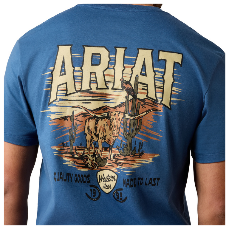 Ariat Ariat Lone Longhorn SS Shirt