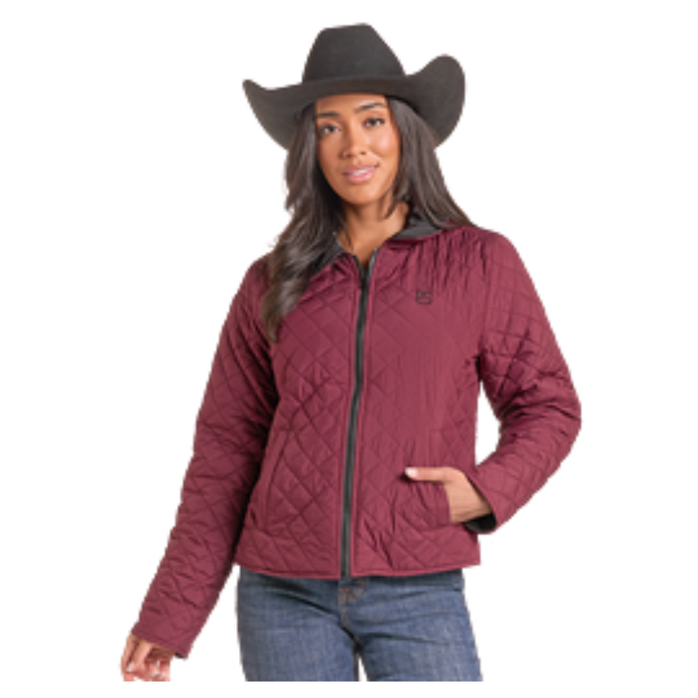 Panhandle Panhandle Slim Reversible Quilted Jacket - Wine