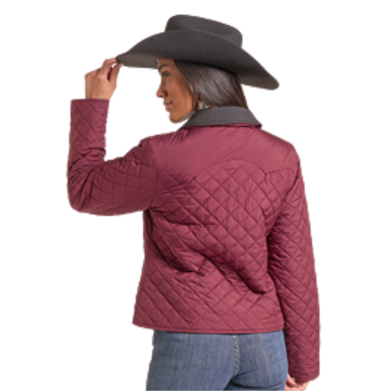 Panhandle Panhandle Slim Reversible Quilted Jacket - Wine