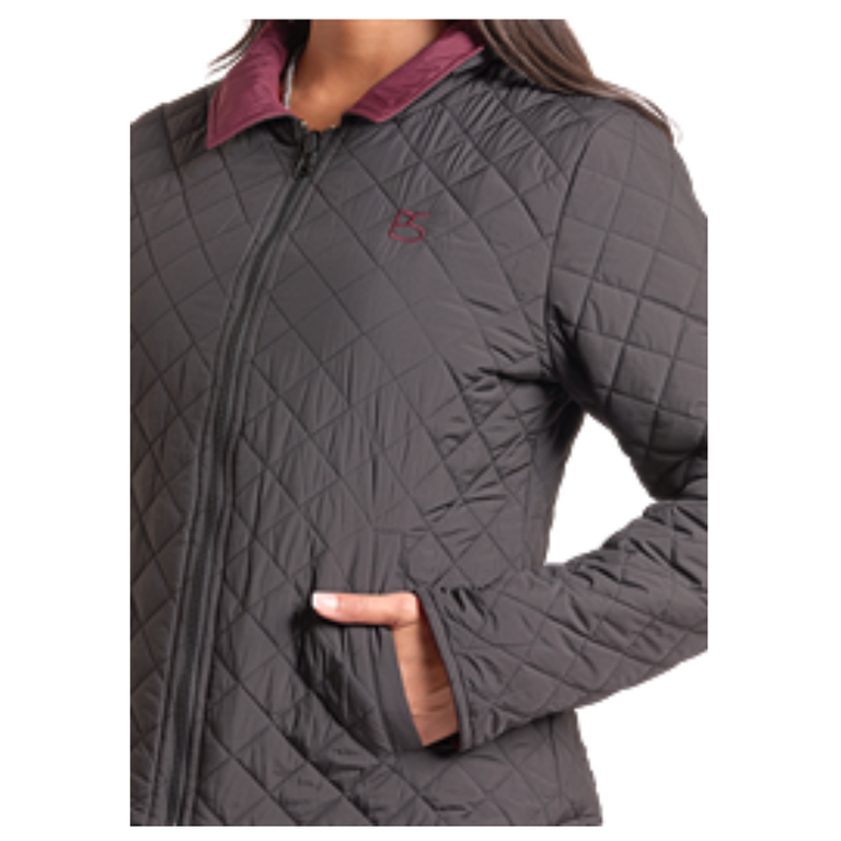 Panhandle Panhandle Slim Reversible Quilted Jacket - Wine