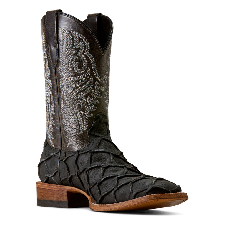 Ariat Ariat Riverside Black Bass Print/ Bayou Black Boot