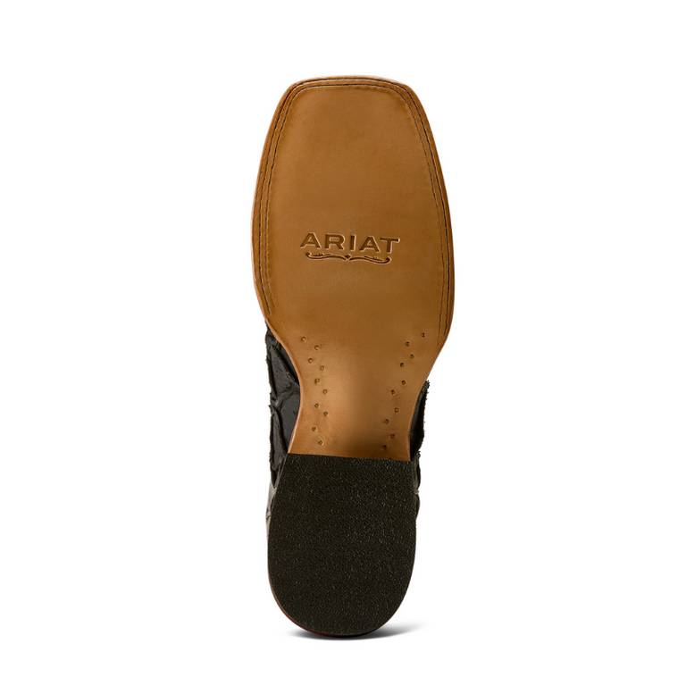 Ariat Ariat Riverside Black Bass Print/ Bayou Black Boot