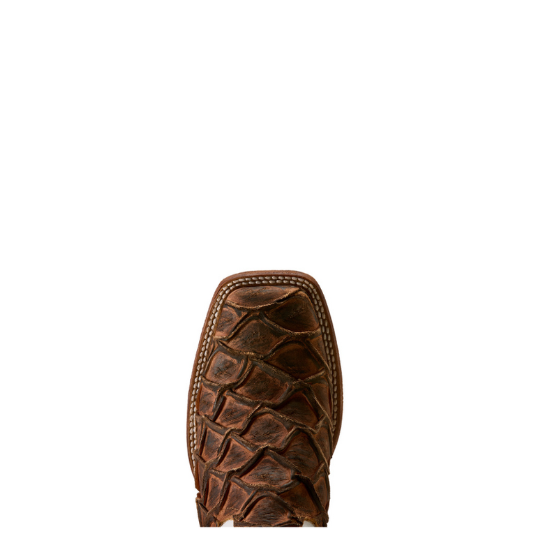 Ariat Ariat Riverside Cognac Bass Print/Basic White Boot