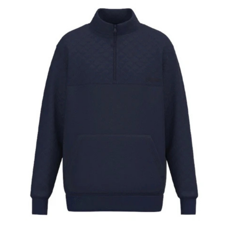 Hooey Hooey Legendary Charcoal Details Across Chest Pullover - Charcoal