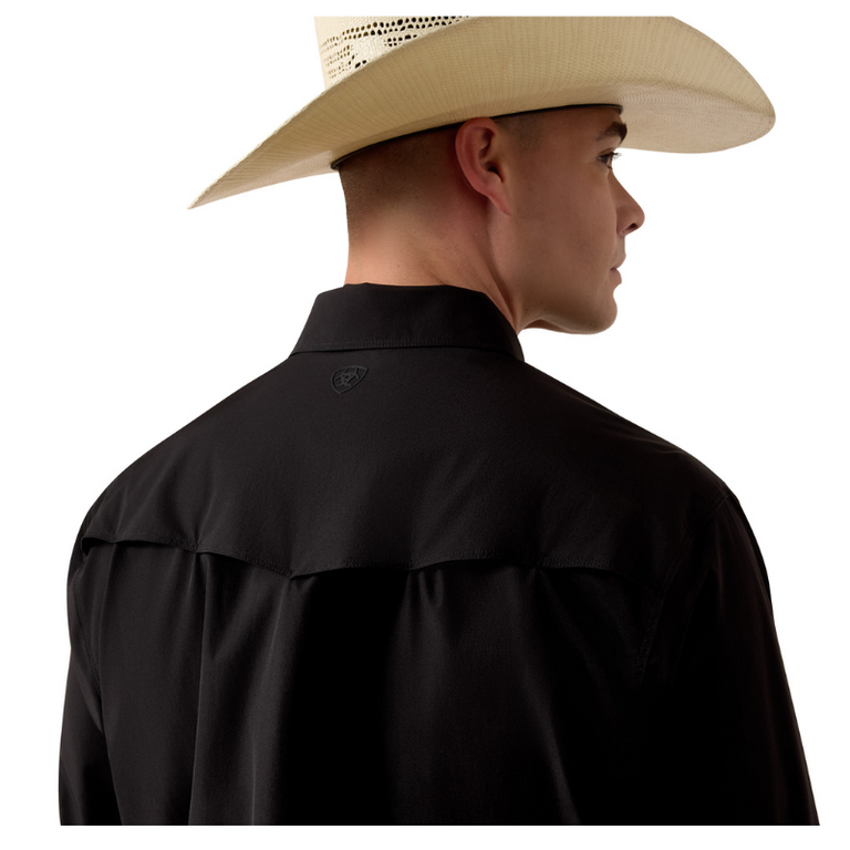 Ariat Ariat Frontier Flex Venttek LS Snap Shirt - Black