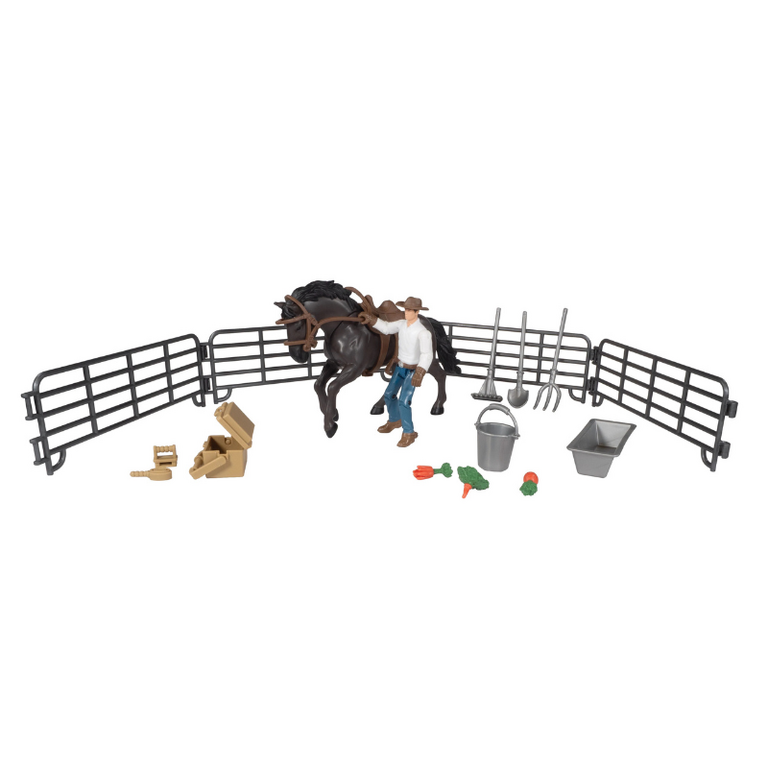 Big Country Toys Lionel Big Country Adventure Horse and Cowboy Playset