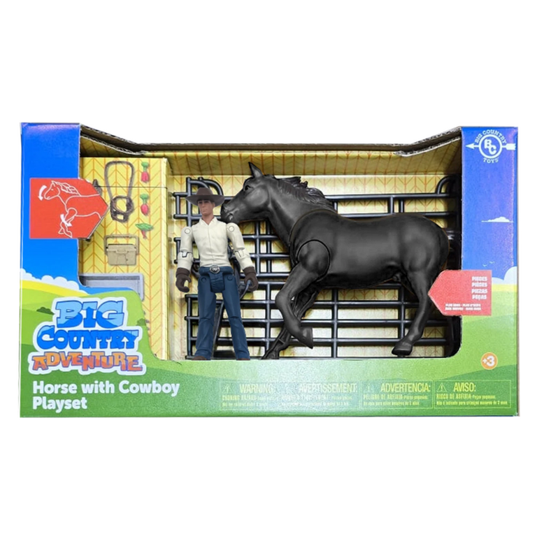 Big Country Toys Lionel Big Country Adventure Horse and Cowboy Playset