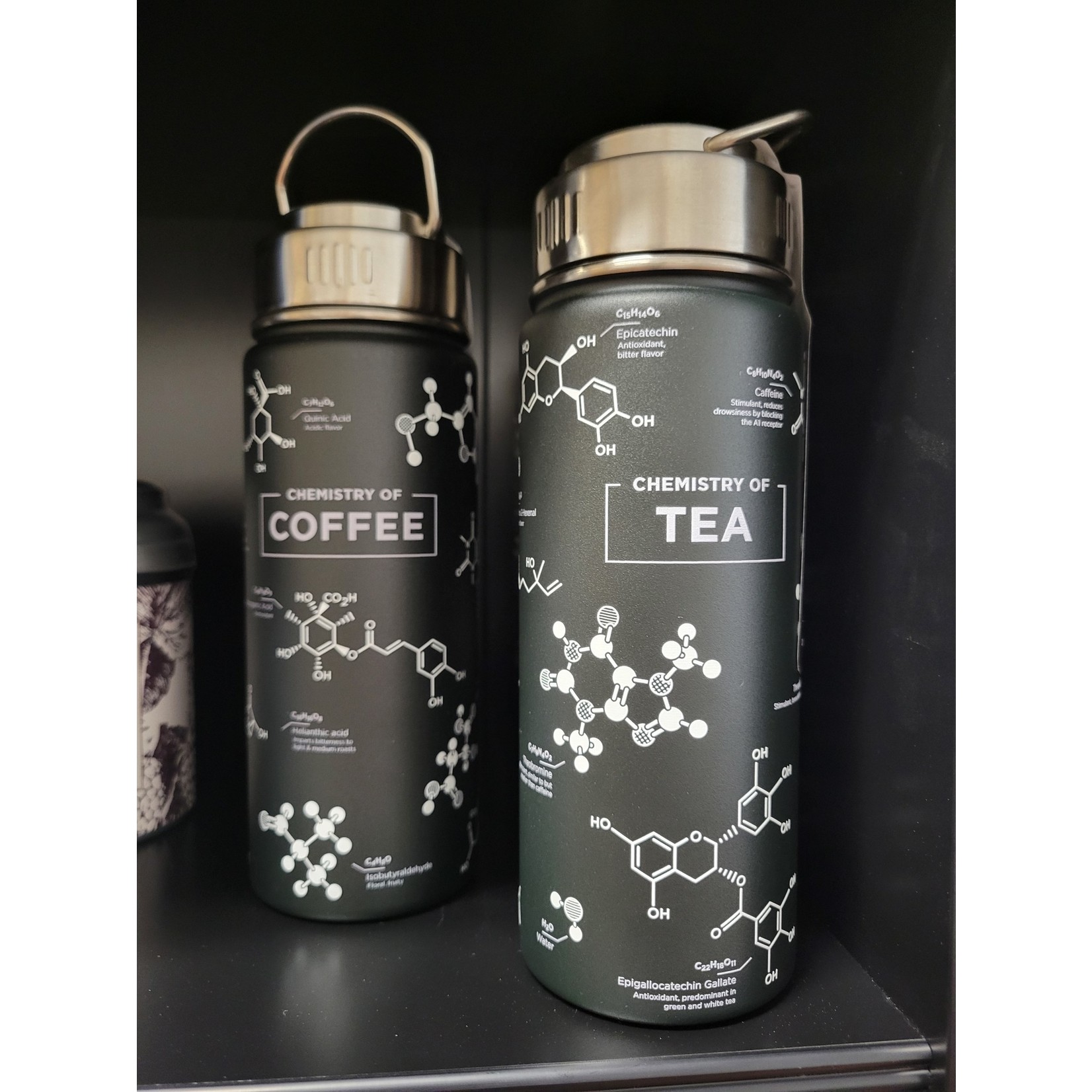 Coffee Chemistry Stainless Steel Vacuum Flask