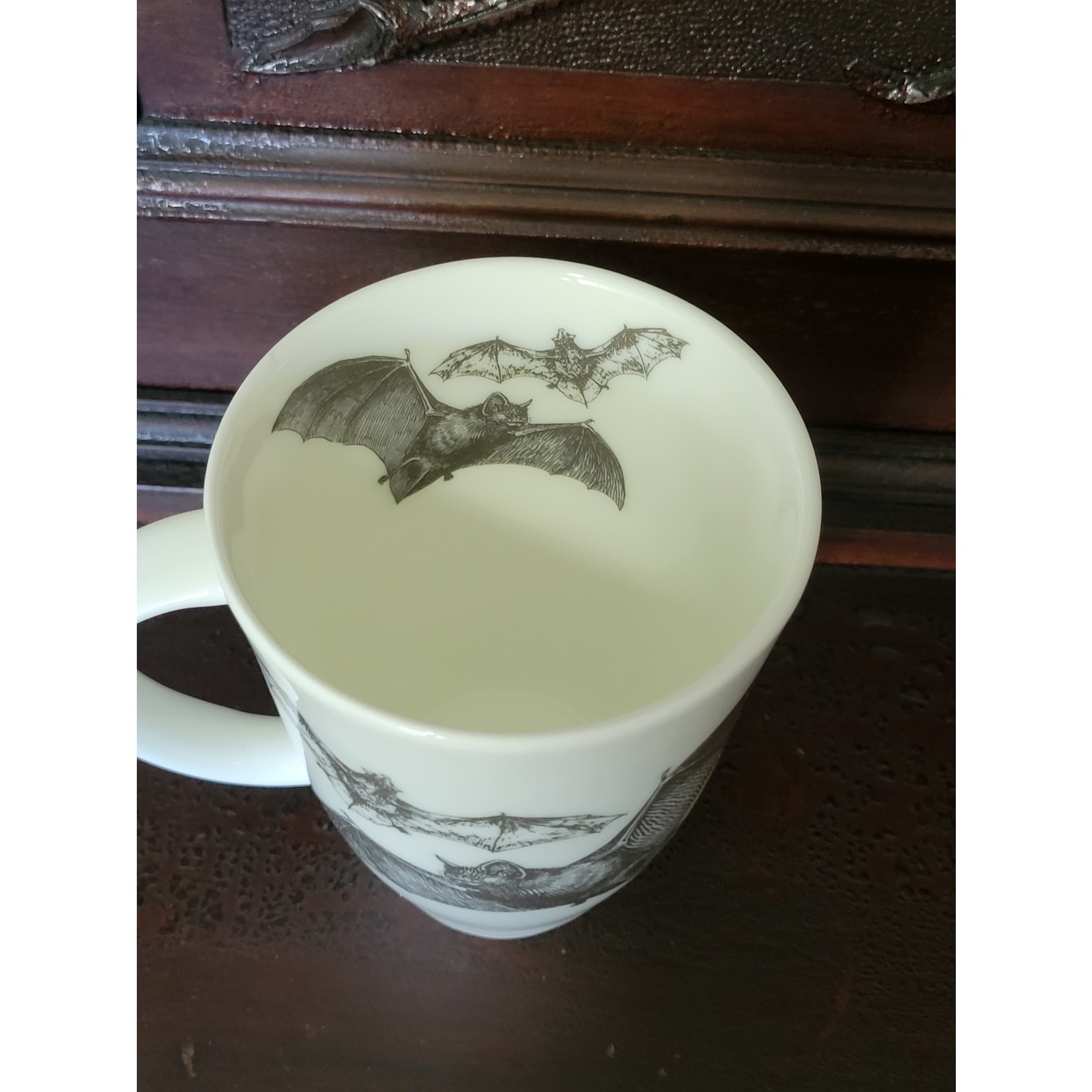 Flying Bats Bone China Mug