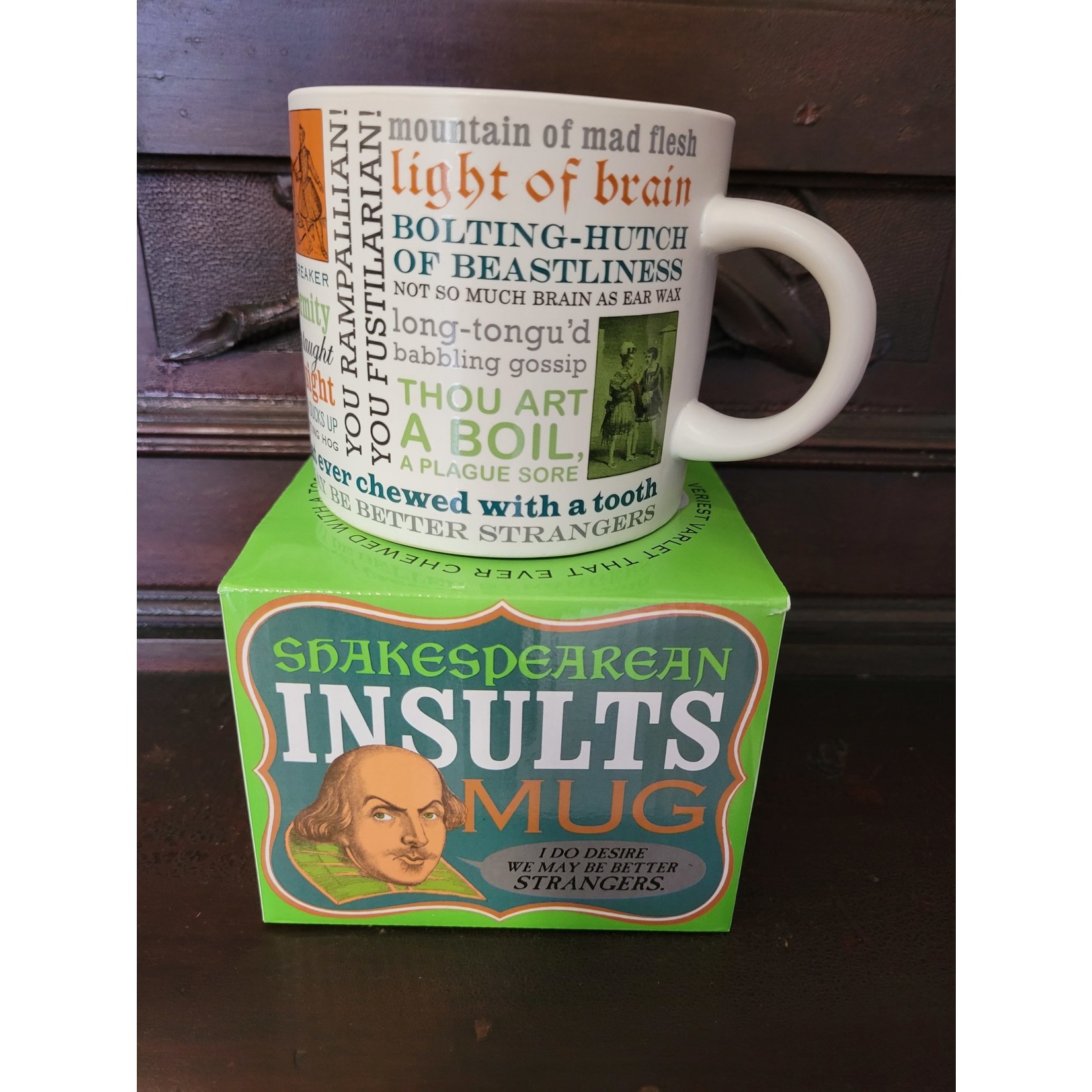 Shakespearean Insults Mug