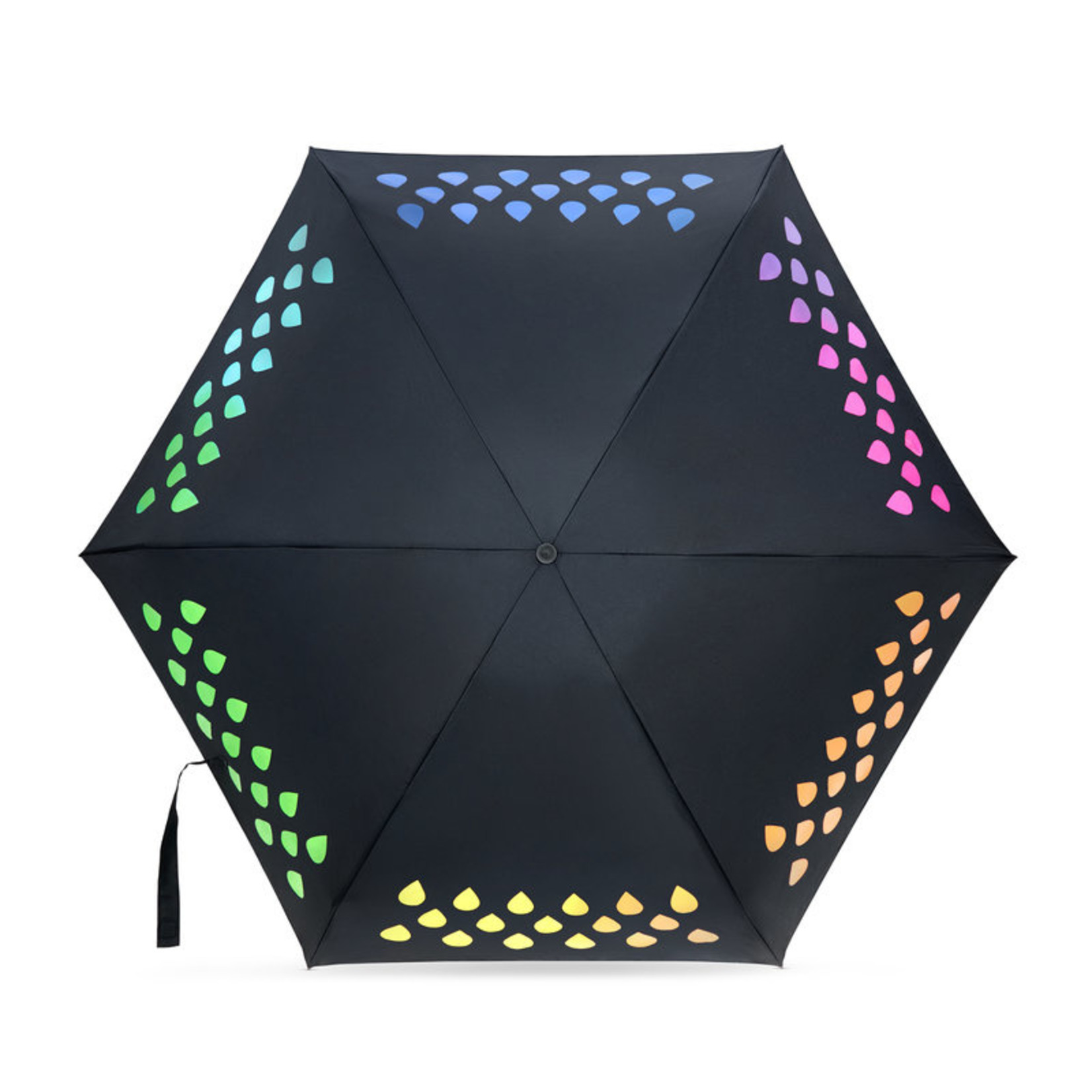Black Colour Change Umbrella