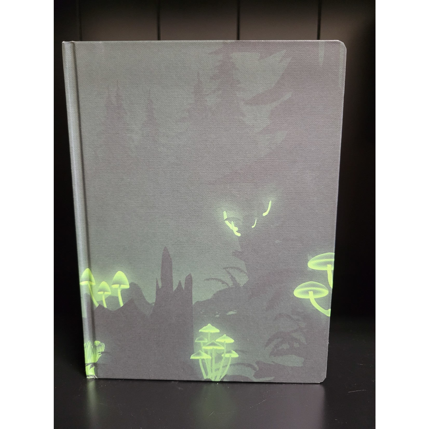 Cognitive Surplus Bioluminescent Mushrooms Dark Matter Notebook